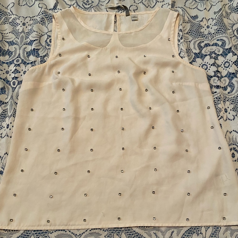Diamond stud tank top